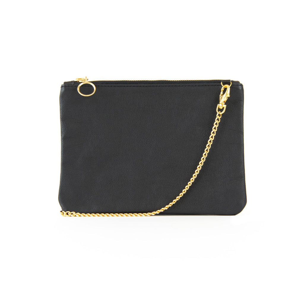 Cara - Leather Clutch Bag
