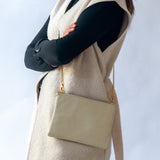 Cara - Leather Clutch Bag - Dida Ritchie