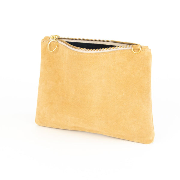 Cara - Suede Clutch Bag - Dida Ritchie