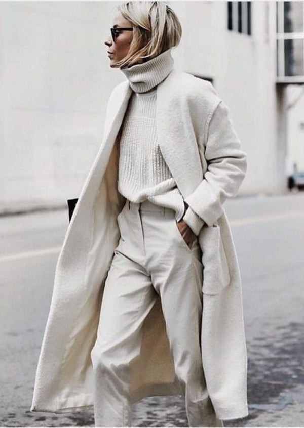 How to Wear White in Winter