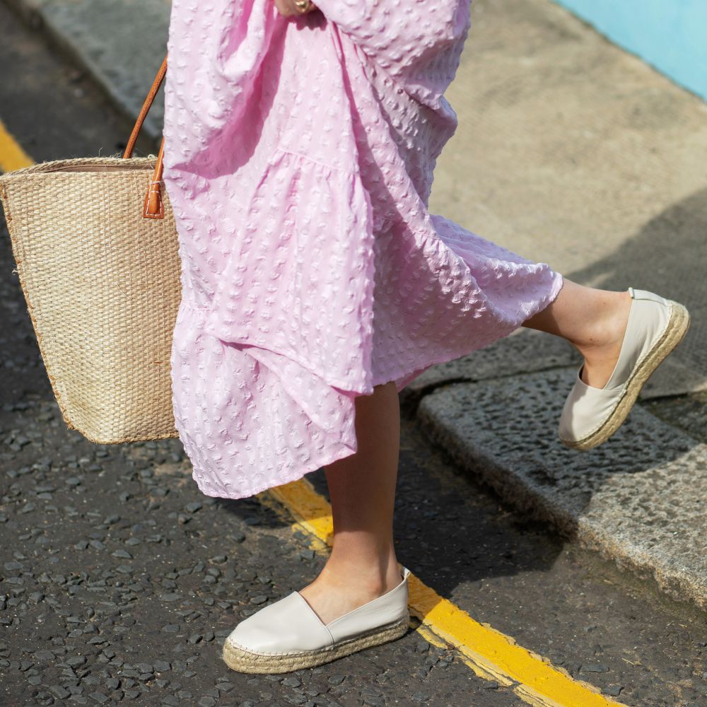 Luna - Ivory Leather