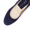 Renata Espadrille Wedge - Navy Suede