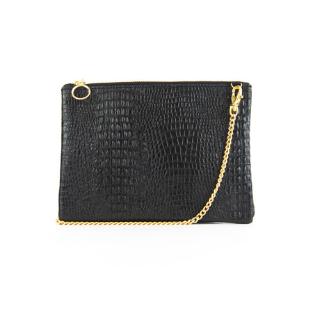 India - Leather Clutch Bag