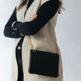 Cara - Leather Clutch Bag - Dida Ritchie