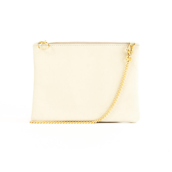 Cara - Leather Clutch Bag - Dida Ritchie