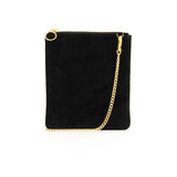 India - Suede Clutch Bag - Dida Ritchie