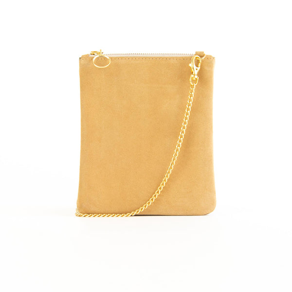 India - Suede Clutch Bag - Dida Ritchie