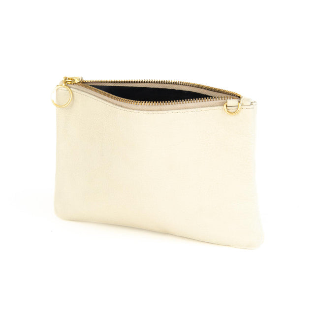 Rosa - Leather Clutch Bag - Dida Ritchie